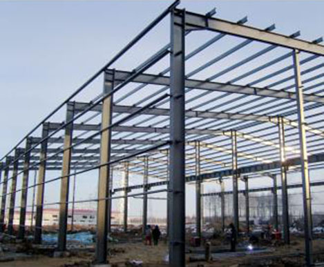 Algeria Steel Structure Workshop 50x24x8M